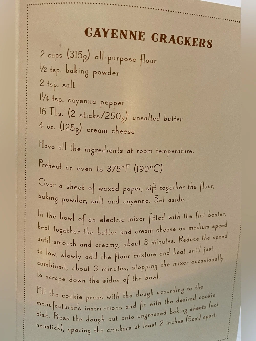 Williams Sonoma estate sale